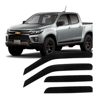 Calha De Chuva Para Chevrolet S10 Após 2012 - 4 Portas