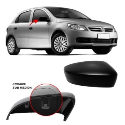 Capa Retrovisor Vw Gol/ Voyage/ Saveiro G5 08/14 Lado Direito