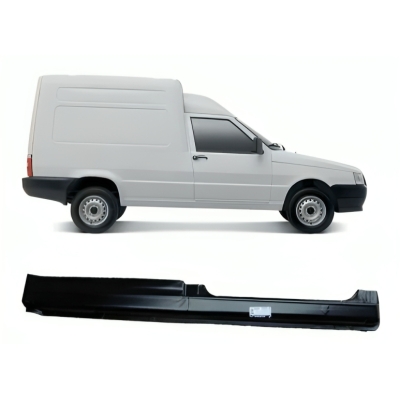 Caixa De Ar - Fiat Fiorino Furgão 1995/2013 - Externo / Longa / Lado Direito (Carona)