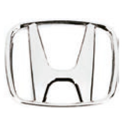 Emblema 'Logo Honda' - Carros Honda 2007/2018 - Cromado / Volante / 40x50MM