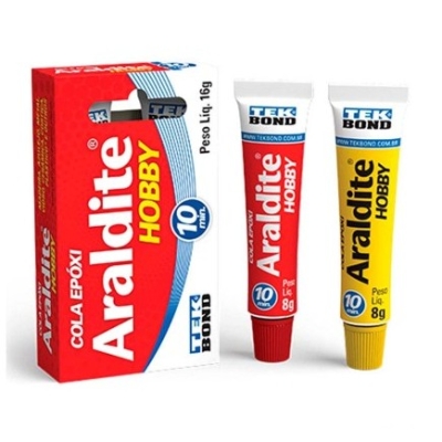 Cola Epóxi Araldite Hobby 16g