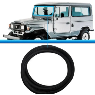 Borracha Parabrisa Toyota Bandeirante Ate 1992