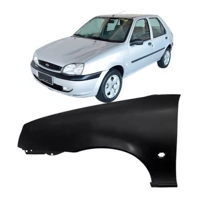 Paralama - Ford Fiesta Hatch 2000/2002 / Fiesta Sedan 2001/2004 / Courier 2001/2013 - Lado Esquerdo (Motorista)