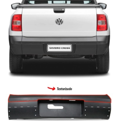 Para-Choque Envolvente Traseiro Central Saveiro Cross Gv/ Gvi 2008 A 2016
