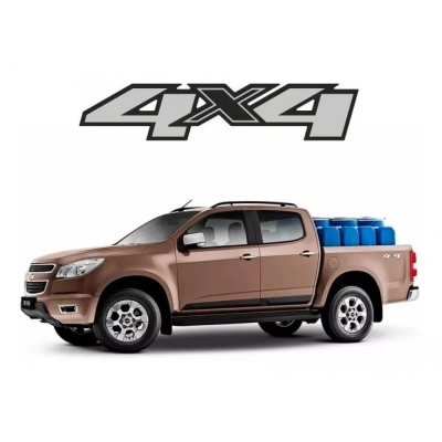 Emblema 4x4 Gm S10 2012 - (Unidade).