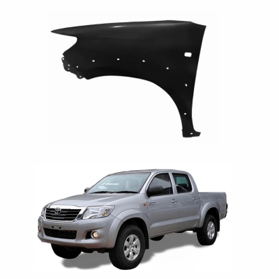 Paralama - Toyota Hilux SRV 2005/2011 - Com Furo Do Pisca / Com Furo Para Moldura / Dianteiro / Lado Esquerdo (Motorista)