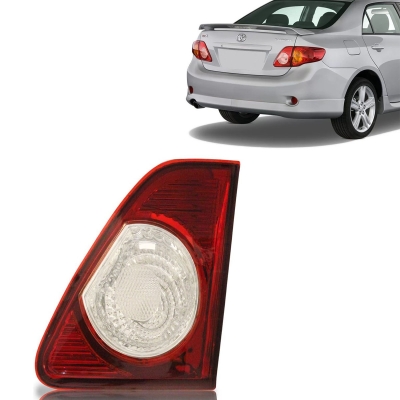 Lanterna Traseira (Porta Malas) Acrílica Vermelha Re Rosada | Toyota Corolla 2009/2011 - Lado Direito
