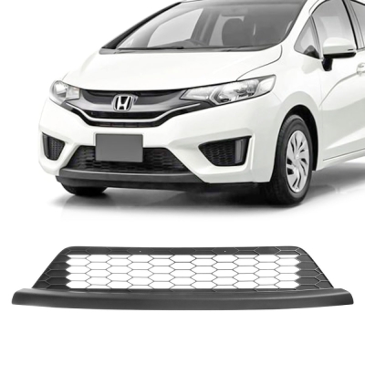 Tela Central Do Parachoque - Honda Fit 2015/2017 - Preta