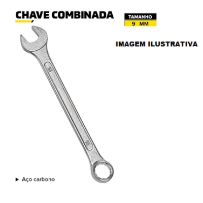 Chave Combinada - 09 MM