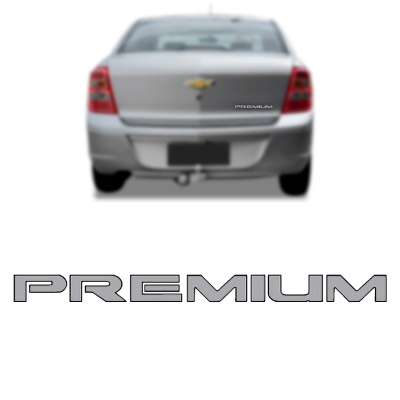 Emblema 'PREMIUM' - Família Chevrolet 2014/2018 - Resinado