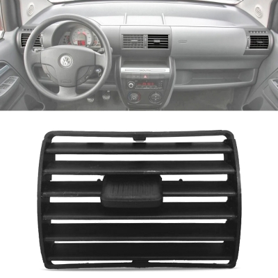 Grade Do Difusor De Ar Do Painel - Volkswagen Fox 2004/2009 / Crossfox 2005/2010 / Spacefox 2007/2010 - Central / Lateral / Direito / Esquerdo / Preto