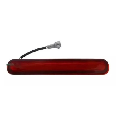 Lanterna Da Tampa Brake Light Da Toyota Hilux 2016/23 - Com Placa Em Led Na Cor Cristal - Com Chicote E Soquete.