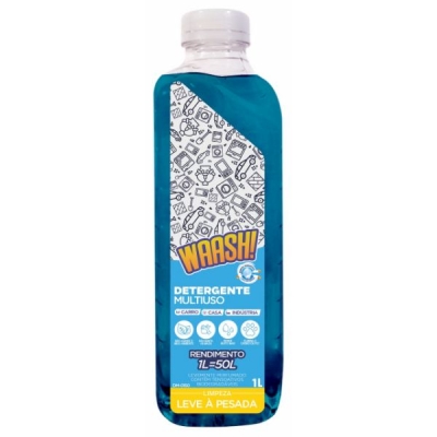 Shampoo Detergente Multiuso Waash 1L