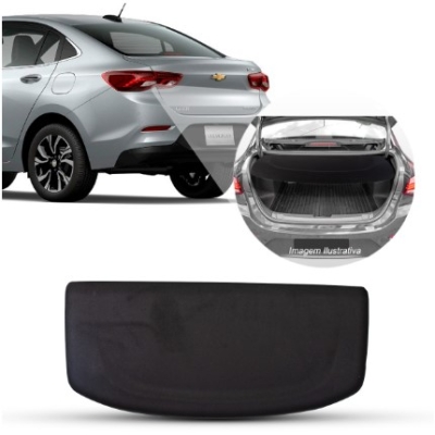 Bagagito Do Porta Malas Gm Onix 2020 A 2023 Com Carpete Preto