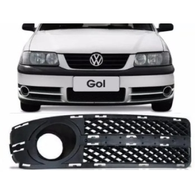 Grade Milha Gol G3 Fase 2 2003 A 2005 Com Furo Preto Lado Direito