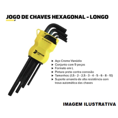 Chave Allen Longa - Jogo.