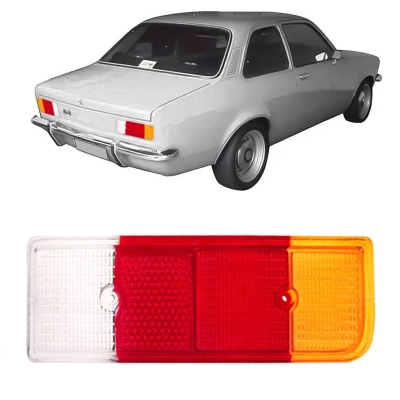 Lente Da Lanterna Traseira Do Gm Chevette - 1973/1977 - Lado Direito.