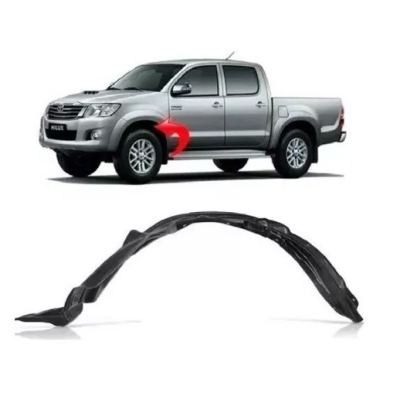 Protetor Interno Paralama Dianteiro Toyota Hilux 2012 A 2015 Lado Direito