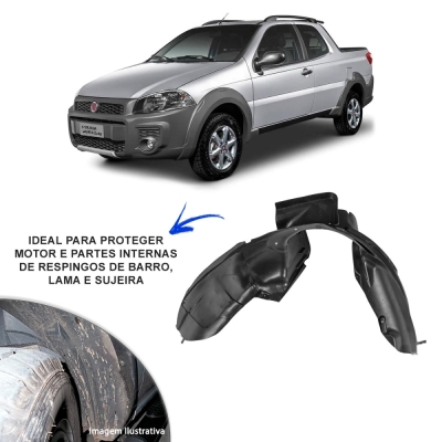 Parabarro - Fiat Strada (Inc. Working) 2014/2020 - Dianteiro / Esquerdo