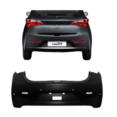Capa Parachoque Traseiro Hyundai Hb20 Hatch 2012 Á 2015