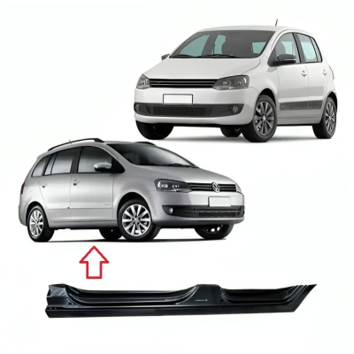 Caixa De Ar - Volkswagen Fox / Spacefox 2003/2013 - Externo / Quatro Portas / Lado Direito (Carona)