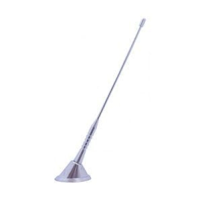 Antena De Teto Traseira Decorativa Universal 245 MM - Cromada