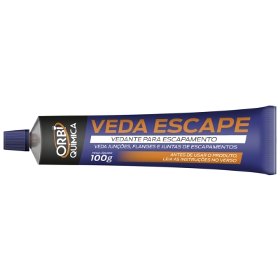 Vedador De Escapamento - Na Cor Cinza - 100g.