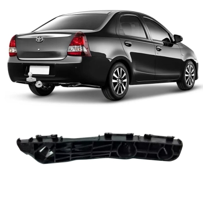 Suporte Fixador Do Parachoque - Toyota Etios Sedan 2015/2021 - Traseiro / Direito