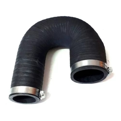 Mangote De Adaptação 2 - Curvo Para Filtro Esportivo - (Com 2 Braçadeiras) - Kit.