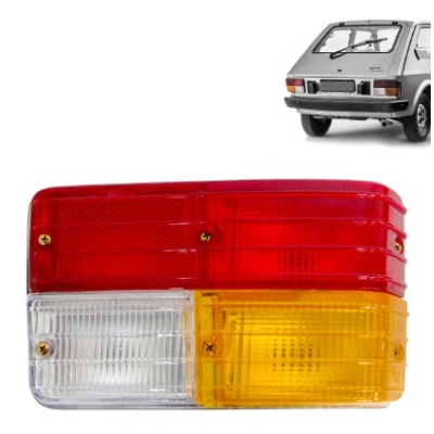 Lanterna Traseira Fiat 147 1979 A 1982 Tricolor Lado Direito