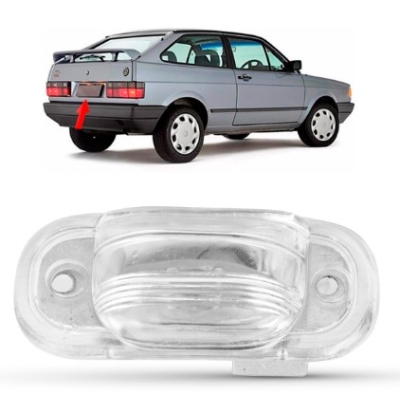 Lanterna Da Placa Do Vw Gol, Voyage, Parati, Saveiro - 1986/1995.