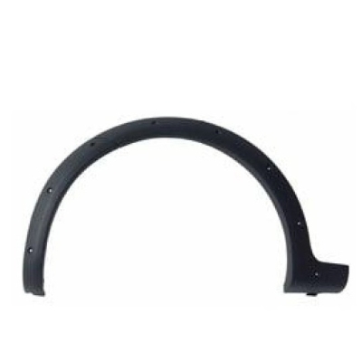 Moldura Para-lama Dianteiro Do Fiat Strada Trekking, Restyling, Strada Adventure / Preto Texturizado Lado Direito - 2005/2012