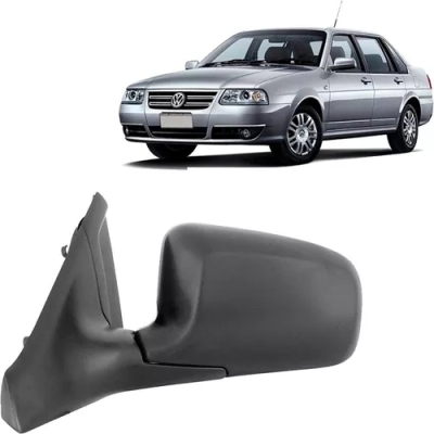 Retrovisor Externo - Volkswagen Santana / Quantum 1991/1997 - Duas Portas e Quatro Portas / Sem Controle / Esquerdo (Motorista)