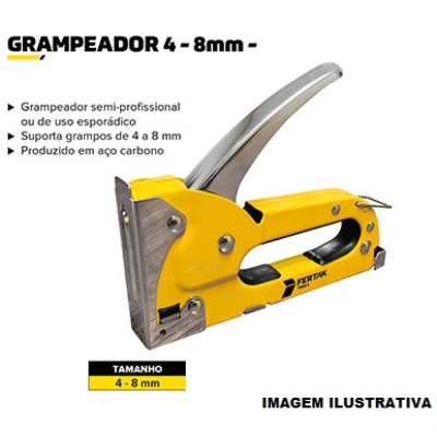 Grampeador 4 A 8 MM