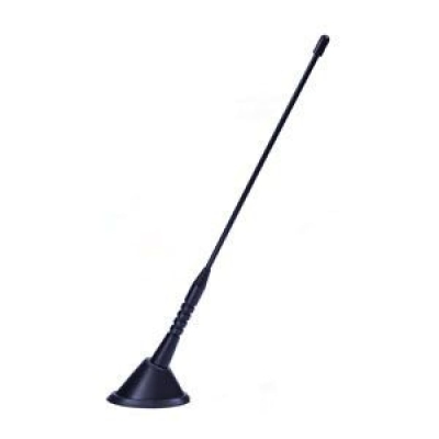 Antena De Teto Traseira Decorativa Universal 245 MM - Preta