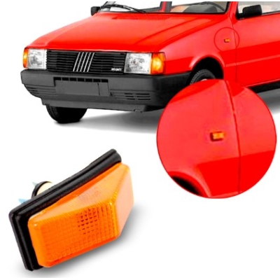 Lanterna Lateral Fiat Uno 1984 A 2003 Com Guarnição
