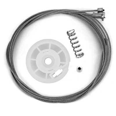 Kit Reparo Vidro Elétrico Peugeot 2007 4 Portas Traseiro Após 2007