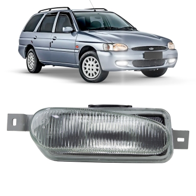 Farol Auxiliar Para O Ford Ecosport Zetec 1997/2003 - Neblina | Com Soquete H3 - Lado Direito.