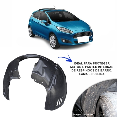 Parabarro - Ford New Fiesta Hatch 2014/2017 - Dianteira / Direito