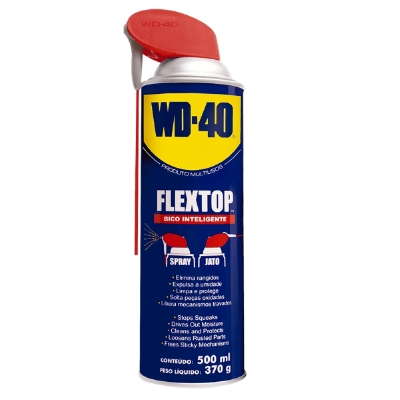 Anti Ferrugem Spray Desengripante Wd-40 Flextop 500ml/370g.