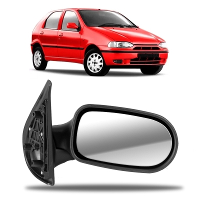 Retrovisor Externo - Fiat Palio Fire / Strada / Siena 2001/2003 - Palio Duas Portas / Sem Controle / Direito (Carona)