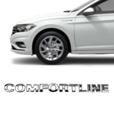 Emblema 'COMFORTLINE' - Família Volkswagen 2009/2020 - Cromado