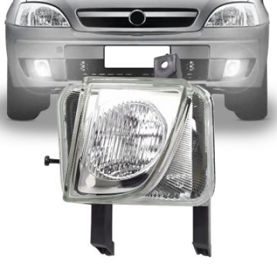 Farol Auxiliar Do Gm Corsa Meriva 2002/2012 - Neblina | Soquete H3 - Lado Esquerdo