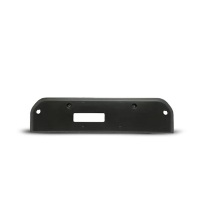 Moldura Da Placa Traseira Fiat Strada 2014 A 2020 Preta