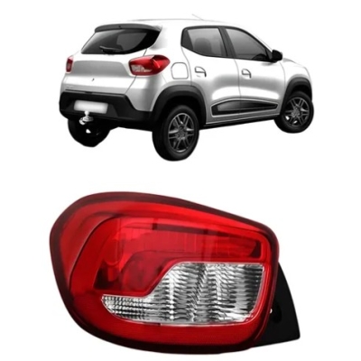 Lanterna Traseira Renault Kwid 2018 A 2022 Bicolor Lado Direito