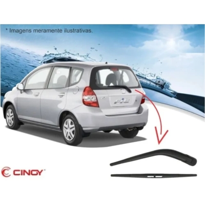 Braço Do Limpador Traseiro - Honda Fit 2009 Até 2014 (Com Palheta).