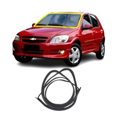 Guarnição Para-Brisa Celta 2000 A 2015 Corsa 1994 A 2012 Prisma 2006 A 2012