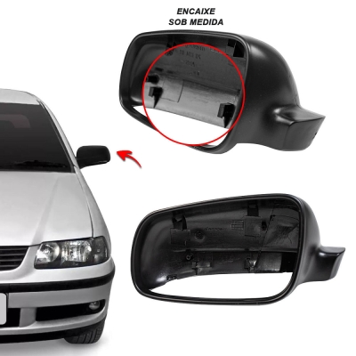 Capa Retrovisor Vw Gol/ Parati/ Saveiro G3/G4 Lado Esquerdo