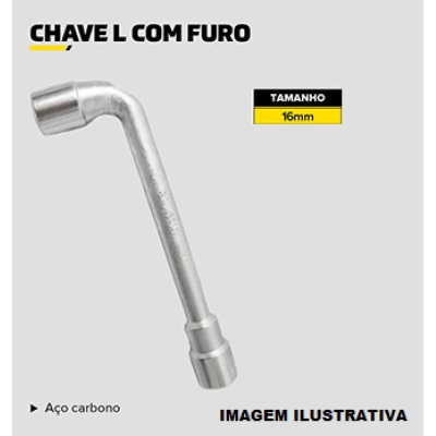 Chave L 16 MM