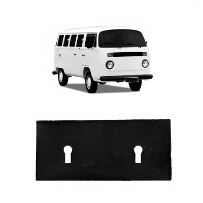 Chapa Para Fixação Do Banco - Volkswagen Kombi 1975/1996 - Salão / Grande